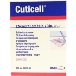 CUTICELL Impacchi di pomata 7,5x7,5 cm, 10 pz