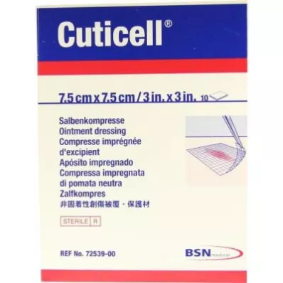 CUTICELL Impacchi di pomata 7,5x7,5 cm, 10 pz