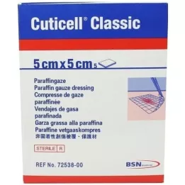 CUTICELL Garza classica per ferite 5x5 cm, 5 pz