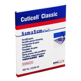 CUTICELL Garza classica per ferite 5x5 cm, 5 pz
