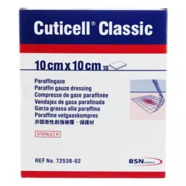 CUTICELL Garza classica per ferite 10x10 cm, 10 pz