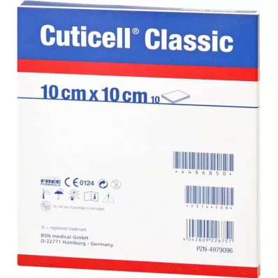 CUTICELL Garza classica per ferite 10x10 cm, 100 pz CUTICELL Garza classica per ferite 10x10 cm, 100 pz