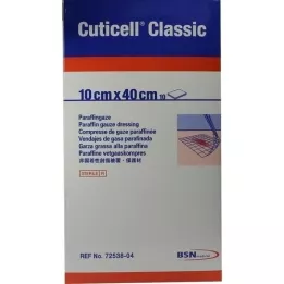 CUTICELL Garza classica per ferite 10x40 cm, 10 pz