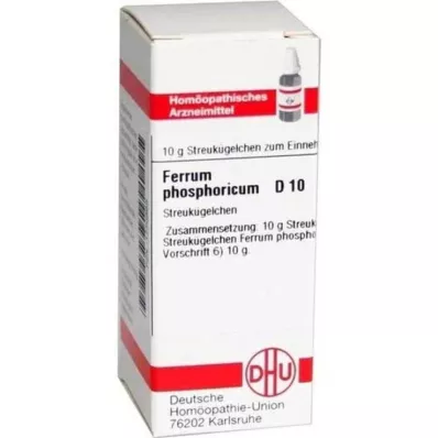 DHU Ferrum fosforicum C 10 globuli, 10 g