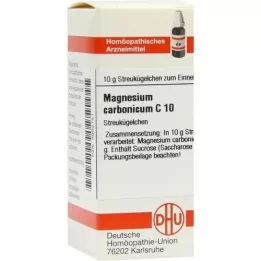 MAGNESIUM CARBONICUM C 10 globuli, 10 g