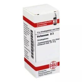 DHU Verbascum D 3 globuli, 10 g