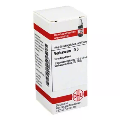 DHU Verbascum D 3 globuli, 10 g