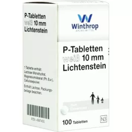 P TABLETTEN bianco 10 mm, 100 pz