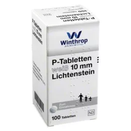 P TABLETTEN bianco 10 mm, 100 pz