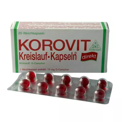 KOROVIT Capsule di circolazione, 20 pezzi