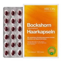 BOCKSHORN+Capsule per capelli micronutrienti Tisane plus, 180 pz