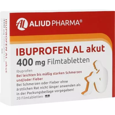 IBUPROFEN AL compresse acute 400 mg rivestite con film, 20 pz