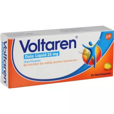 VOLTAREN Dolo Liquid 25 mg capsule molli, 20 pz