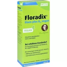 FLORADIX Tonico vegano ferro più B12, 250 ml