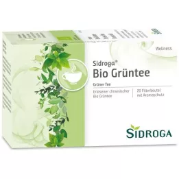 SIDROGA bustina filtro di tè verde Wellness, 20X1,7 g
