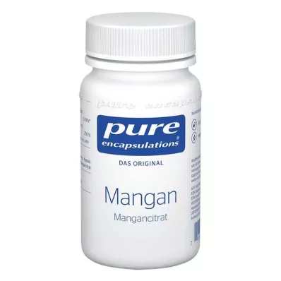 PURE ENCAPSULATIONS Capsule di Manganese Citrato di Manganese, 60 Capsule