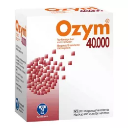 OZYM 40.000 capsule rigide con rivestimento enterico, 200 pezzi