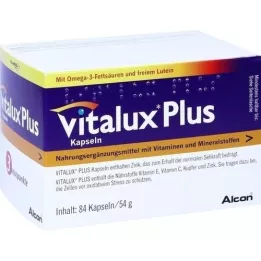 VITALUX Plus Luteina &amp; Omega-3 Capsule, 84 Capsule