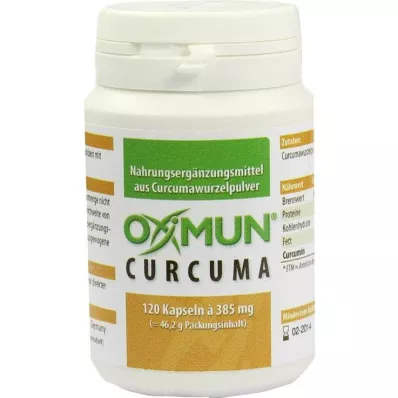 OXIMUN Capsule di Curcuma, 120 Capsule