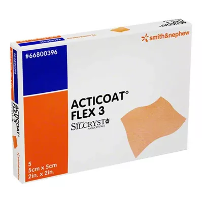 ACTICOAT Medicazione Flex 3 5x5 cm, 5 pz ACTICOAT Medicazione Flex 3 5x5 cm, 5 pz