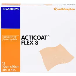ACTICOAT Medicazione Flex 3 10x10 cm, 12 pezzi
