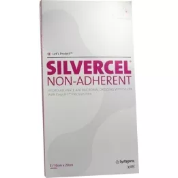 SILVERCEL compresse non aderenti 10x20 cm, 5 pz