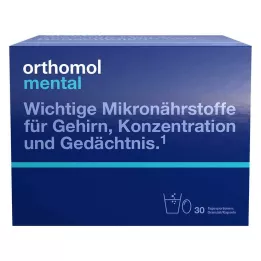 ORTHOMOL granuli mentali/capsule 30 giorni combip., 30 pz