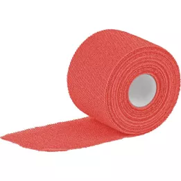 PEHA-HAFT Benda di fissaggio colorata 6 cmx20 m rosso, 1 pz