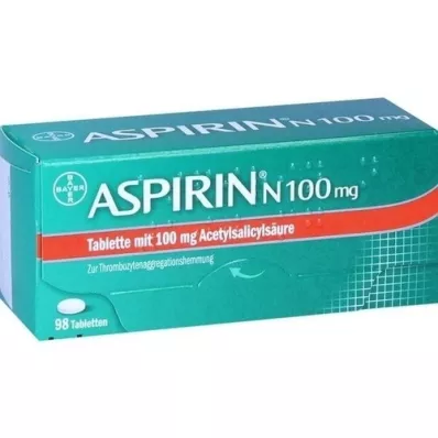 ASPIRIN N 100 mg compresse, 98 pz
