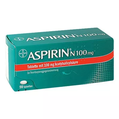 ASPIRIN N 100 mg compresse, 98 pz