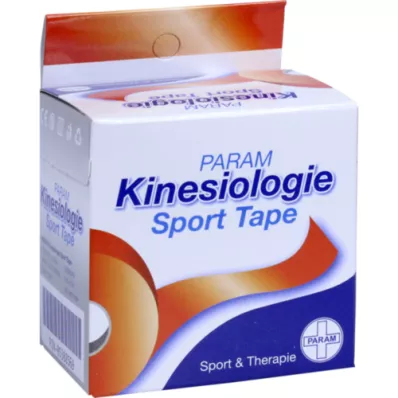 KINESIOLOGIE Nastro sportivo 5 cmx5 m rosso, 1 pz