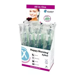 MIRADENT Spazzolino monouso Happy Morning Xylitol, 50 pz
