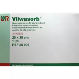 VLIWASORB superabsorb.absorb.comp.sterile 20x30 cm, 10 pz