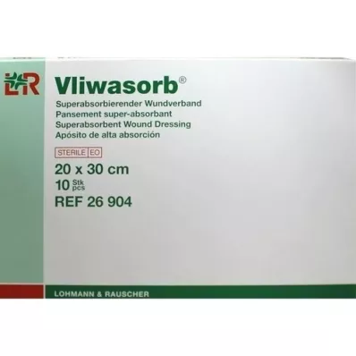 VLIWASORB superabsorb.absorb.comp.sterile 20x30 cm, 10 pz