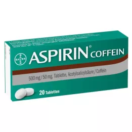 ASPIRIN Compresse di caffeina, 20 pezzi