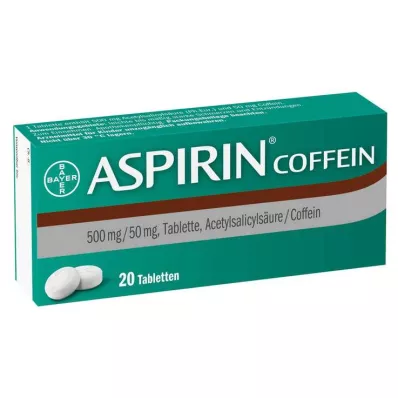 ASPIRIN Compresse di caffeina, 20 pezzi