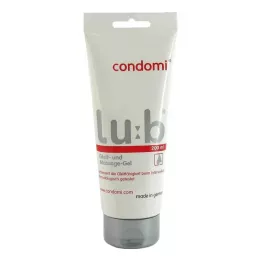 CONDOMI Lubrificante e gel da massaggio, 200 ml