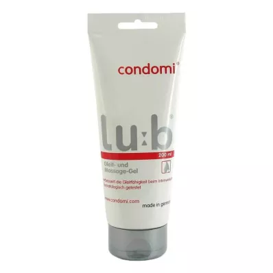 CONDOMI Lubrificante e gel da massaggio, 200 ml