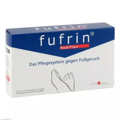 FUFRIN Calza medicinale PediFlex + pomata taglia 38-42, 2X5 g