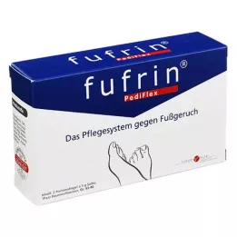 FUFRIN Calza medicinale PediFlex + pomata taglia 43-46, 2X5 g