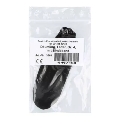 DÄUMLING Pelle misura 4 con benda, 1 pz