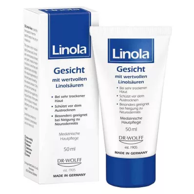 LINOLA Crema viso, 50 ml