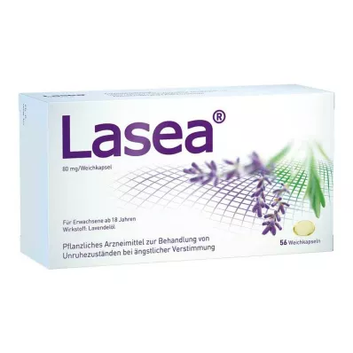 Capsule molli Lasea per irrequietezza interiore, 56 pz