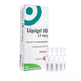LIQUIGEL UD 2,5mg/g gel oftalmico in contenitore monodose, 30X0,5 g