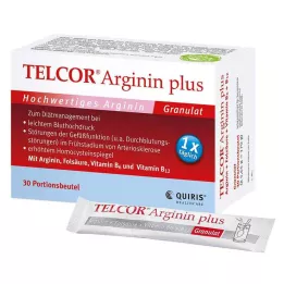 TELCOR Arginina plus Btl. granuli, 30 pz