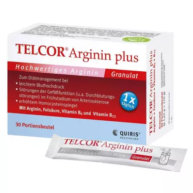 TELCOR Arginina plus Btl. granuli, 30 pz