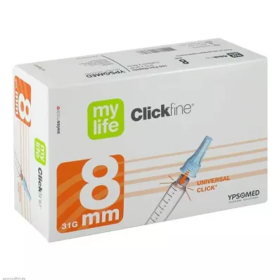 MYLIFE Aghi per penna Clickfine 8 mm, 100 pz