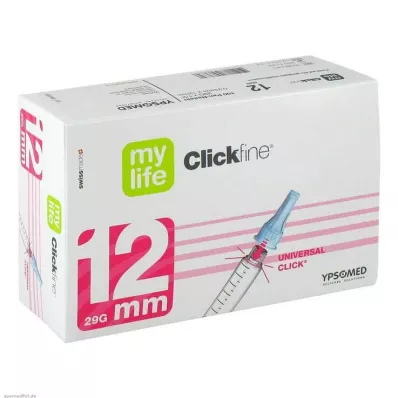 MYLIFE Aghi per penna Clickfine 12 mm, 100 pz