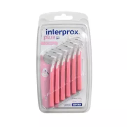 INTERPROX spazzolino interdentale plus nano pink, 6 pz