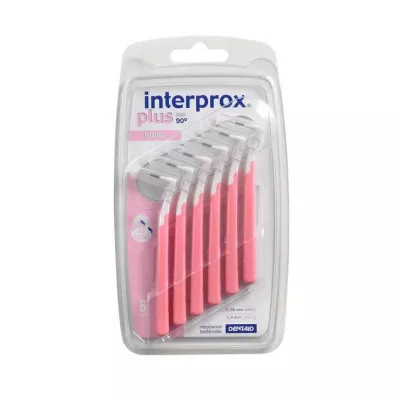 INTERPROX spazzolino interdentale plus nano pink, 6 pz
